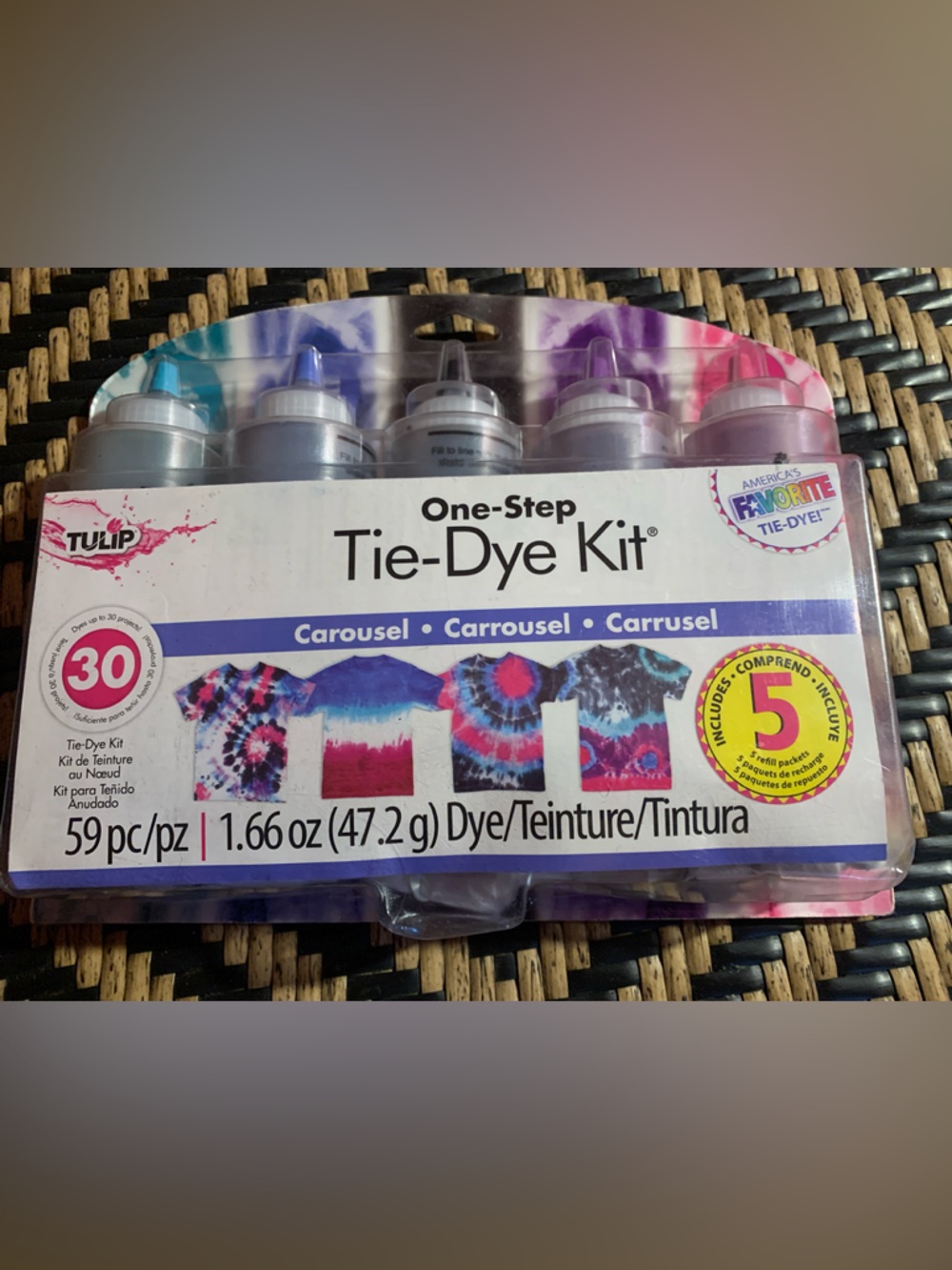 Tulip One-Step Tie-Dye Kit - Carousel Colors